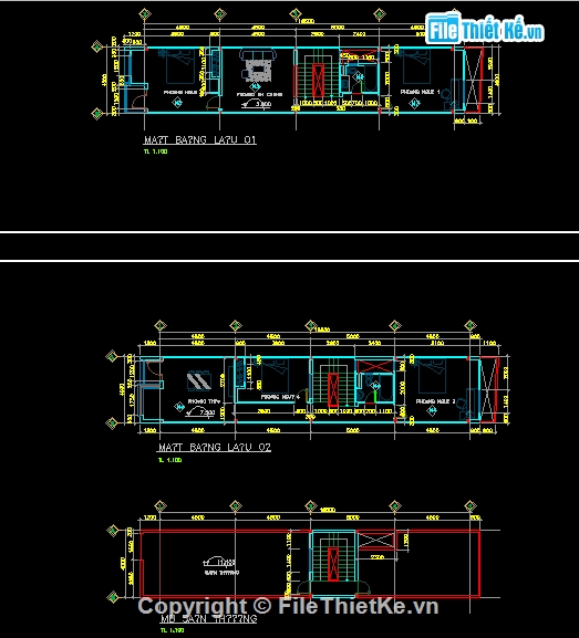 nhà phố kt 4X18.5m,Bản vẽ nhà phố,Kiến trúc nhà phố kt 4X18.5m