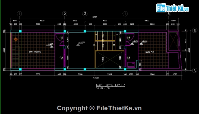 Nhà phố kích thước 4x16.7m,thiết kế nhà phố đẹp đầy đủ kiến trúc,kiến trúc nhà phố 4x16.7m