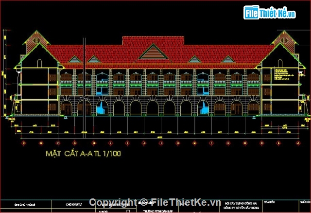 kiến trúc ký túc xá,mẫu ký túc xá đẹp,bản vẽ ký túc xá