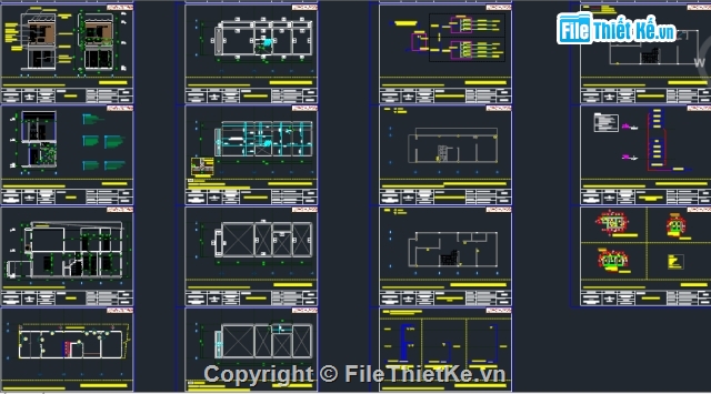 mẫu nhà 2 tầng,nhà 2 tầng,bản vẽ 2 tầng,bản vẽ cad