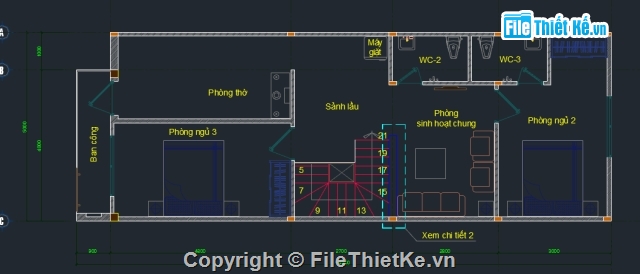 mẫu nhà 2 tầng,nhà 2 tầng,bản vẽ 2 tầng,bản vẽ cad