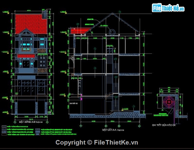 nhà phố đẹp 4 tầng,nhà kích thước 5 x 12m,nhà 4 tầng lợp ngói