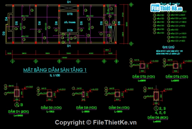Bản vẽ,Nhà phố,kết cấu móng