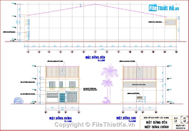 thiết kế nhà ở,Bản cad thiết kế,Bản vẽ nhà trọ,kiến trúc nhà ở