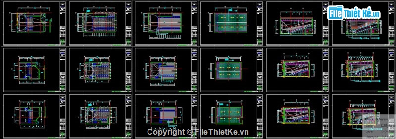 Cinema,rạp chiếu phim,cad rạp chiếu phim