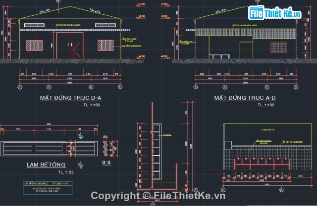 Bản vẽ Cad Tổng hợp mẫu nhà kho, nhà ăn, nhà xưởng kết cấu thép kích thước 15x30m Bản Vẽ Cad Tổng Hợp Mẫu Nhà Kho, Nhà Ăn, Nhà Xưởng Kết Cấu Thép Kích Thước 15X30M