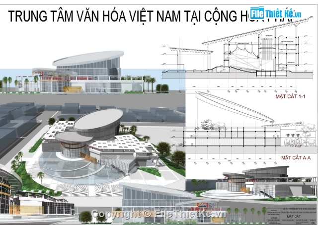 Bản vẽ cad Trung tâm,văn hóa Việt Nam - Pháp,Bản vẽ cad Trung tâm văn hóa Việt Nam - Pháp,Bản vẽ full,trung tâm văn hóa