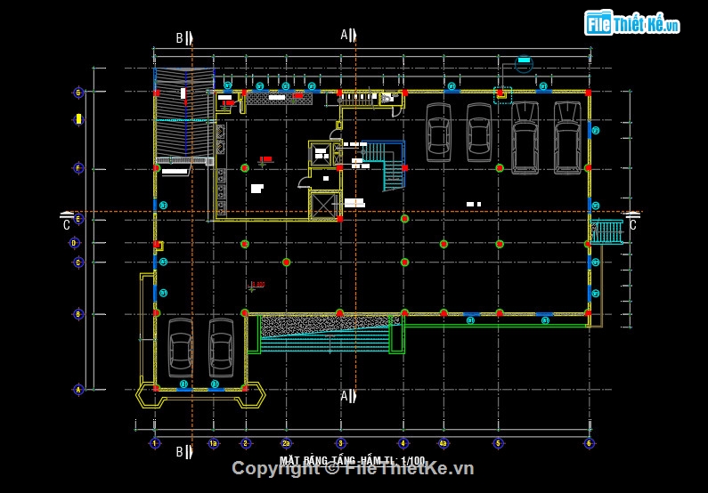 Bản vẽ cad trường mầm non,kiến trúc trường mầm non,bản vẽ trường mầm non