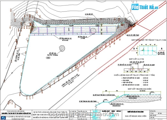 thủy lợi,Bản vẽ thủy lợi,Bản vẽ cống thủy lợi,Bản vẽ kè sông,dự án