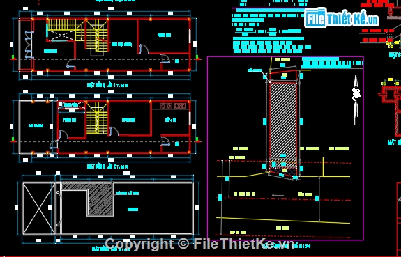 bản vẽ cad,bản vẽ cad nhà phố,bản vẽ xin phép,bản vẽ nhà phố  5x17.1m