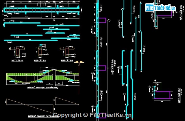 mẫu đồ án,Mẫu bê tông cốt thép,đồ án bê tông cốt thép