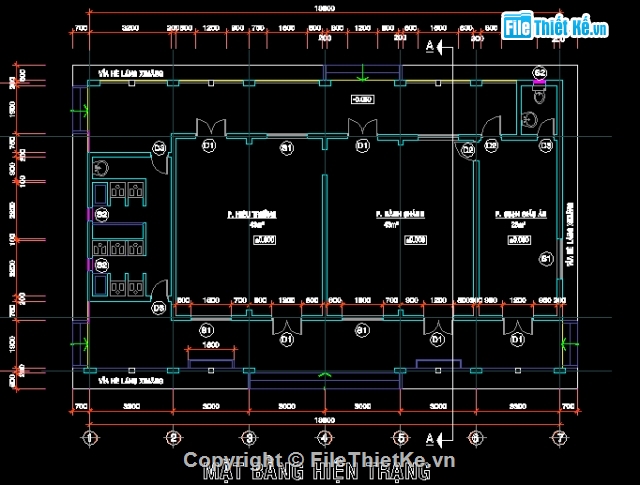 bản vẽ trường mầm non,cải tạo trường học,file cad trường