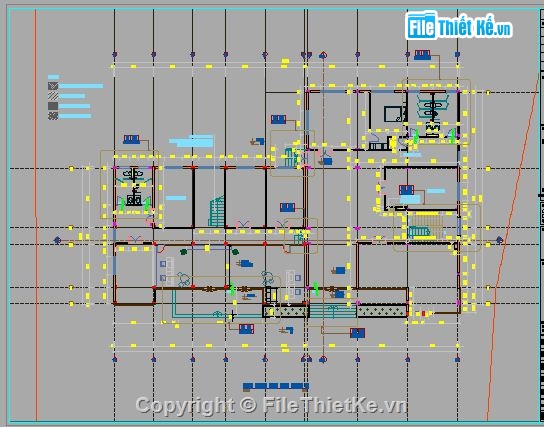 Nhà sản xuất,nhà điều hành,bản vẽ cải tạo,bản vẽ nhà điều hành,Bản vẽ cải tạo nhà phố,nhà điều hành sản xuất điện lực