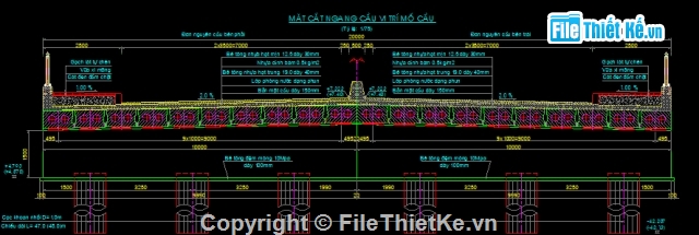 cọc khoan nhồi,xà mũ trực tiếp trên cọc,bản vẽ cầu,mố trụ cầu,mố shixo,trụ shinxo