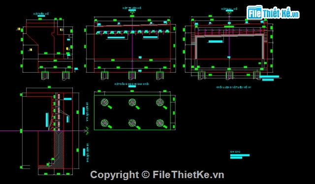 Bản vẽ,Bản vẽ cầu dầm,bản vẽ dầm bản