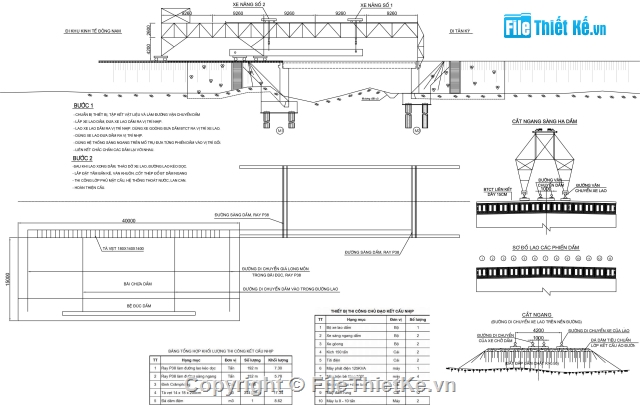 cầu dầm,cầu dầm I,Bản vẽ dầm I