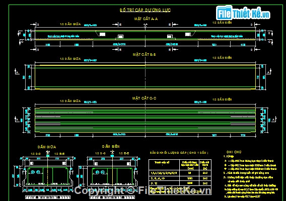 Bản vẽ,Bản vẽ cầu dầm,bản vẽ dầm bản