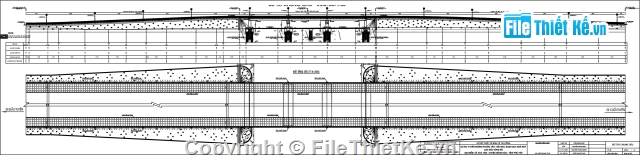 cầu dầm,bản vẽ cầu dầm bản,bản vẽ cầu dầm bản 24m,cầu dầm bản 3 nhịp 24m