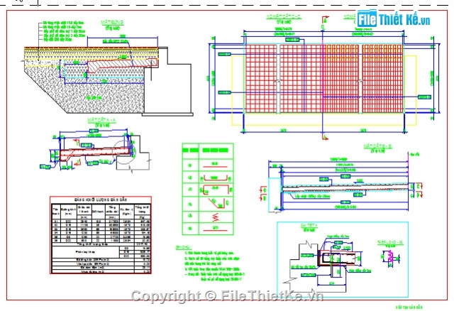 Bản vẽ,cầu dầm,bản vẽ dầm bản