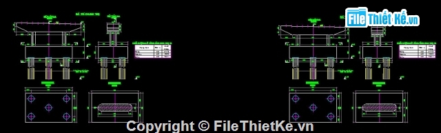 Bản vẽ,Bản vẽ cầu dầm,bản vẽ dầm bản