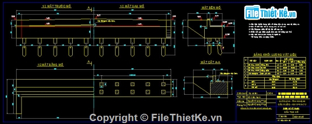 Bản vẽ,Bản vẽ cầu dầm,bản vẽ dầm bản