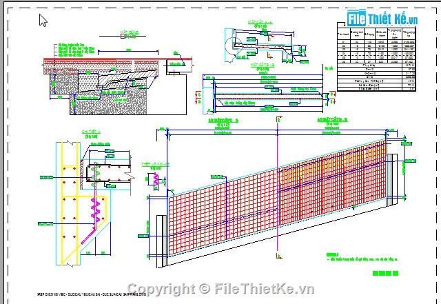 Bản vẽ,cầu dầm,bản vẽ dầm bản