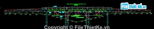 Bản vẽ,Bản vẽ cầu dầm,bản vẽ dầm bản