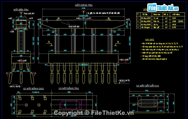 Bản vẽ,Bản vẽ cầu dầm,bản vẽ dầm bản