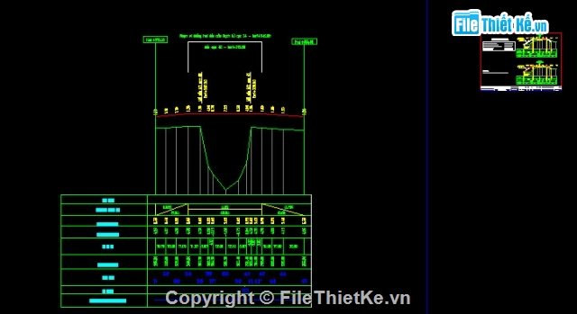 Bản vẽ,Bản vẽ cầu dầm,bản vẽ dầm bản