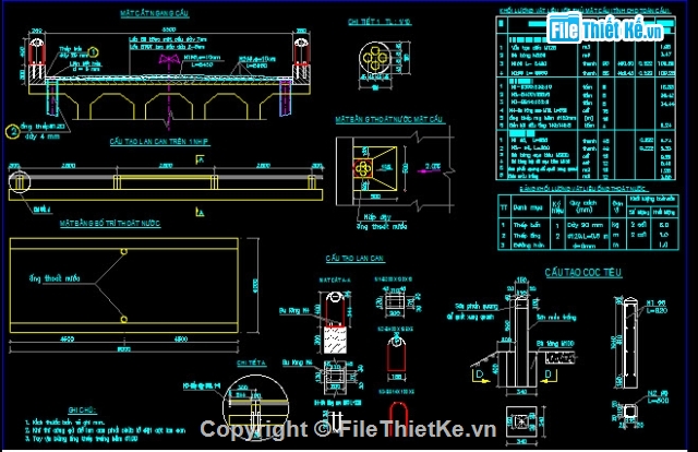 Bản vẽ,Bản vẽ cầu dầm,bê tông cốt thép,cầu dầm bản 6 nhịp L= 12m,cầu hưng lam