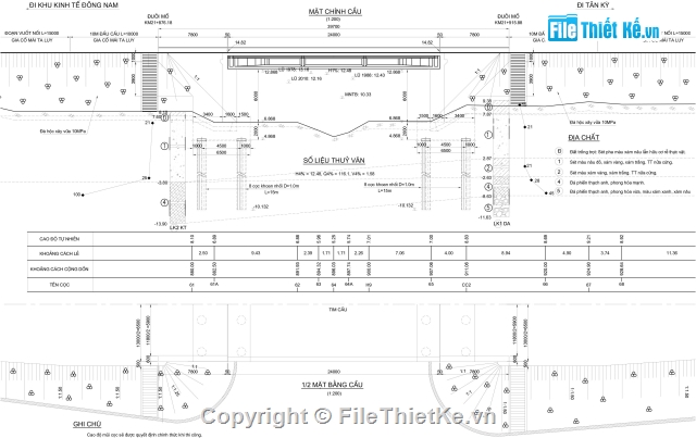 cầu dầm,cầu dầm I,cầu dầm I 1 nhịp 24m,Bản vẽ dầm I