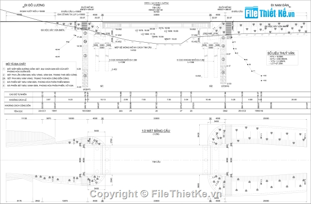 Bản vẽ,Bản vẽ cầu dầm,dầm I 33m,dầm I 1 nhịp 33m,I 1 nhịp 33m khổ cầu 9m