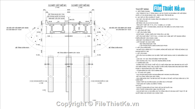 Bản vẽ,Bản vẽ cầu dầm,dầm I 33m,dầm I 1 nhịp 33m,I 1 nhịp 33m khổ cầu 9m