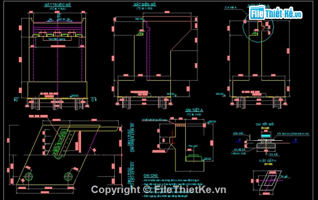 Bản vẽ,Bản vẽ cầu dầm,cầu dầm I,cầu dầm I 2 nhịp 24m,nhịp 24m khổ cầu 7m