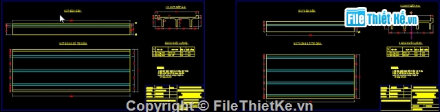 Bản vẽ,Bản vẽ dầm T,cầu dầm,cầu dầm T 1 nhịp 12m,thiết kế cầu dầm 1 nhịp