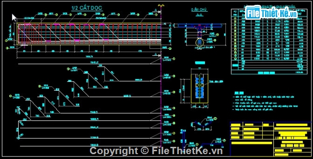 Bản vẽ,Bản vẽ dầm T,cầu dầm,cầu dầm T 1 nhịp 12m,thiết kế cầu dầm 1 nhịp