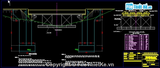 Bản vẽ,Bản vẽ dầm T,cầu dầm,cầu dầm T 1 nhịp 12m,thiết kế cầu dầm 1 nhịp