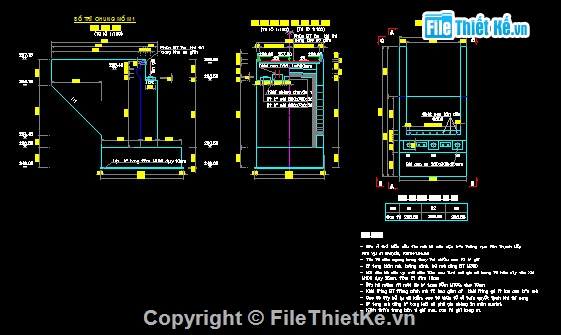 Bản vẽ,cầu dầm,Bản vẽ dầm T,bê tông cốt thép