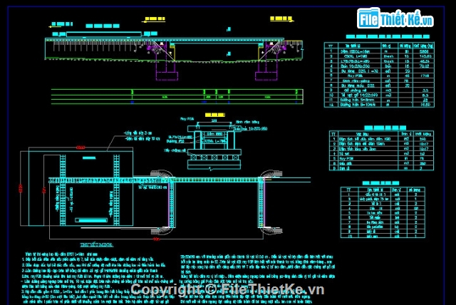 Bản vẽ,Bản vẽ cầu dầm,Bản vẽ dầm T