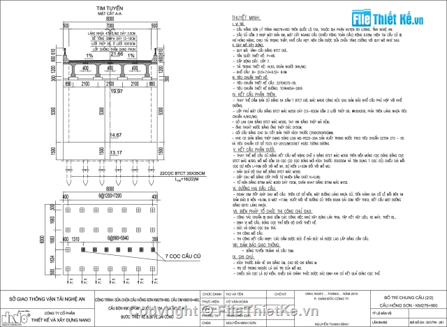cầu dầm,cầu dầm T,bản vẽ cầu dầm T,cầu dầm T 1 nhịp 18m