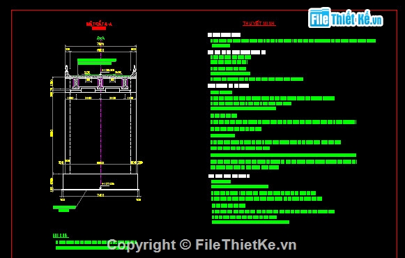 Bản vẽ,cầu dầm,Bản vẽ dầm T