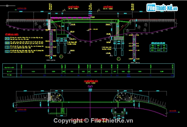cầu dầm,cầu dầm T,bản vẽ cầu dầm T,cầu dầm T 1 nhịp 33m