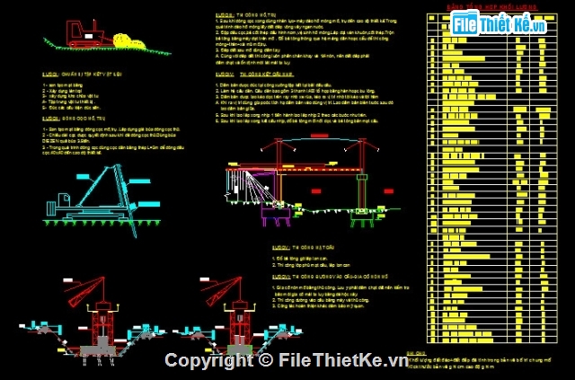 Bản vẽ,Bản vẽ cầu dầm,Bản vẽ dầm T