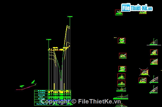 Bản vẽ,Bản vẽ cầu dầm,Bản vẽ dầm T,cầu dầm T 2 nhịp 33m