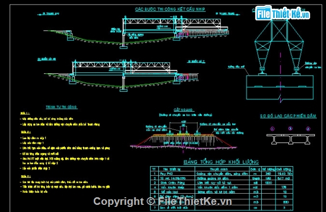 Bản vẽ,Bản vẽ cầu dầm,Bản vẽ dầm T