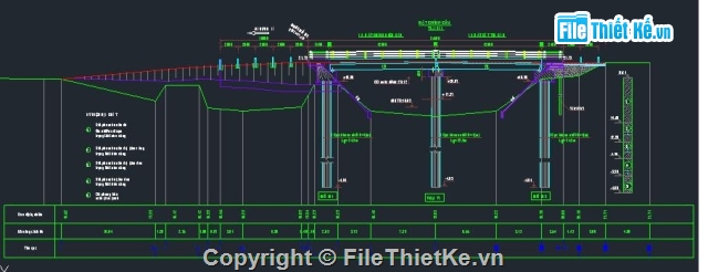 cầu dầm T 2 nhịp 12m,cầu dầm T,cầu dân sinh,cầu dầm 12m