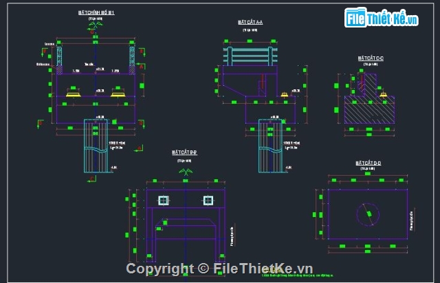 cầu dầm T 2 nhịp 12m,cầu dầm T,cầu dân sinh,cầu dầm 12m