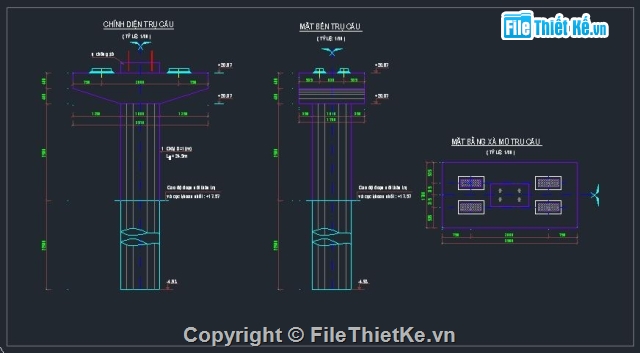 cầu dầm T 2 nhịp 12m,cầu dầm T,cầu dân sinh,cầu dầm 12m