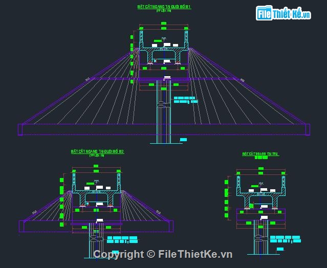 Bản vẽ dầm T L=16m,cầu dân sinh,Dự án Lramp