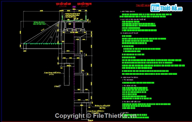 Bản vẽ,Bản vẽ cầu dầm,cầu dầm T